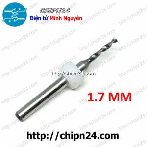 Mũi khoan mạch in CNC 1.7mm (Mạch điện tử, PCB)
