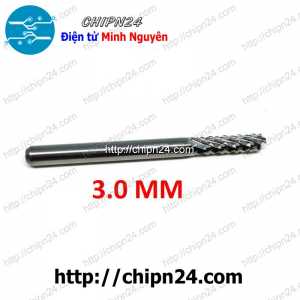 Mũi phay mạch in CNC 3.0mm (Mạch điện tử, PCB)