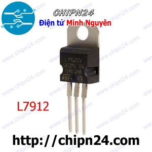 (DIP) IC L7912CV TO-220 (L7912 7912 Ổn áp âm 12V)