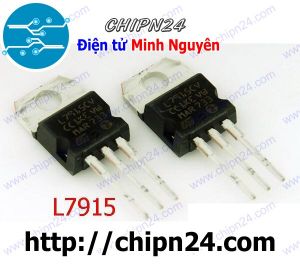 [DIP] IC L7915CV TO-220 (L7915 7915 Ổn áp âm 15V)