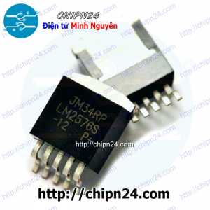 [SOP] IC Dán LM2576S-12V TO-263-6 (SMD) (LM2576S-12) (IC Nguồn Giảm áp Buck Power)