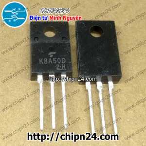 (KT1) Mosfet 8A50 TO-220F 8A 500V Kênh N (TK8A50D K8A50D)