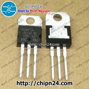 (DT) Mosfet 60NF06 TO-220 Hàng Tốt 60A 60V Kênh N (STP60NF06 P60NF06 60N06)