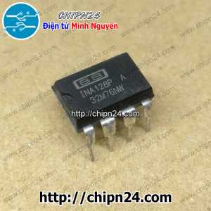(DT) IC INA128 DIP-8 Hàng Tốt (INA128P INA128PA)