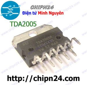 [DIP] IC TDA2005 Multiwatt-15 (TDA2005AV) (IC Khuếch đại âm thanh)