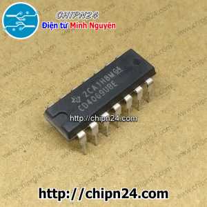 (DT) IC CD4069UBE DIP-14 Hàng Tốt (CD4069)