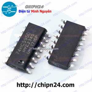 IC Dán 74HC595 SOP-16 (SMD) (74HC595D 74595) (IC ghi dịch 8bit )