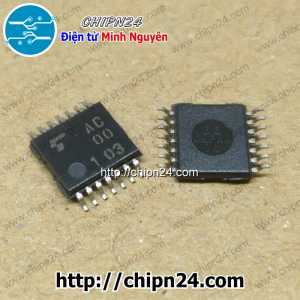 (SOP) IC Dán AC00 TSSOP-14 Hàng Tốt (TC74AC00FT)