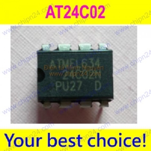 (DIP) IC 24C02 DIP-8 (AT24C02 IC Nhớ EEPROM)