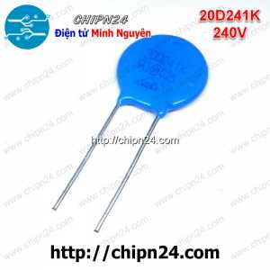 (F244) Tụ chống sét Varistor 20D 240V 20D241K