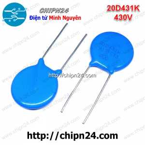 (F245) Tụ chống sét Varistor 20D 430V 20D431K