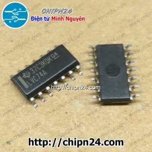 LVC74A SOP-14 Hàng Tốt (SN74LVC74ADR)
