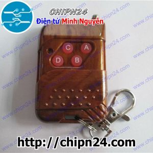 (Q7) Remote Phát RF 4 kênh 315MHz (vỏ gỗ)