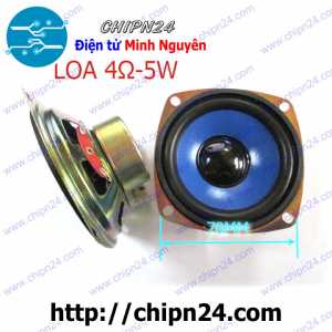 (N25) Loa 4R 5W 78mm, Loa 4 ohm - 5W Đường kính 78mm