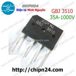Cầu Diode GBJ3510 35A 1000V (35A dẹt)
