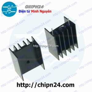 (F287) Tản nhiệt TN6 L298 Đen 23x16x25mm