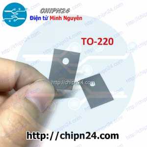 [25 cái] Miếng lót tản nhiệt TO-220 13x18mm