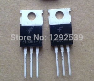 (KT1) Transistor E13007-2 TO-220 NPN 8A 400V (MJE13007 13007)