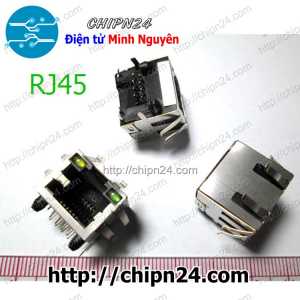 Đầu Cắm RJ45 8P Có Đèn Led