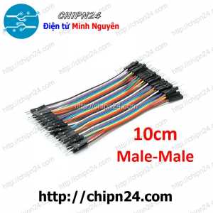 [20 sợi] (P67) Dây Cắm Test Board 10cm Đực-Đực