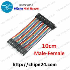 [20 sợi] (P65) Dây Cắm Test Board 10cm Đực-Cái