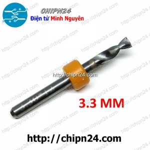Mũi khoan mạch in CNC 3.3mm (Mạch điện tử, PCB)