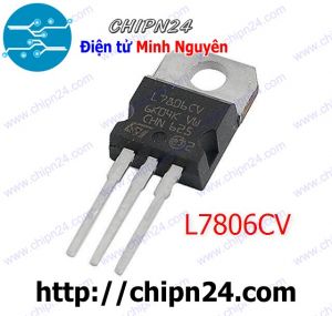(DIP) IC L7806CV TO-220 (IC Nguồn 6V)