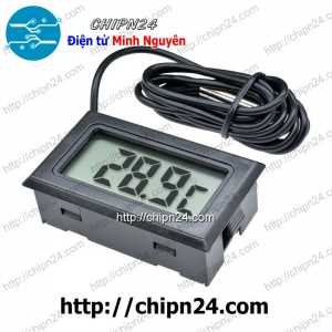Đồng hồ đo nhiệt độ FY-10 Đen