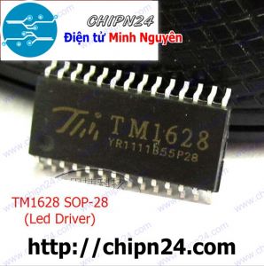 [SOP] IC Dán TM1628A SOP-28 (SMD) (TM1628 SM1628 HT1628 1628 Led Driver)