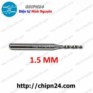 Mũi khoan mạch in CNC Hợp Kim 1.5mm (Mạch điện tử, PCB)