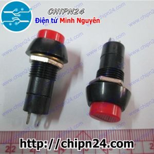 (F85) Nút nhấn Tự giữ PBS-11A Đỏ 12MM 3A 250V (ON/OFF, Tự Khóa, Giữ trạng thái)