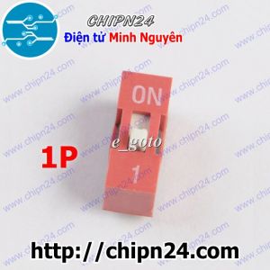 (K81) Công tắc bit 1p Đỏ (Switch 1)
