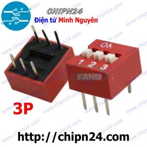 (K81) Công tắc bit 3p Đỏ (Switch 3)