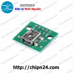 (K95) Đế chuyển Adapter Mini USB to DIP (PCB chuyển, Mạch chuyển)