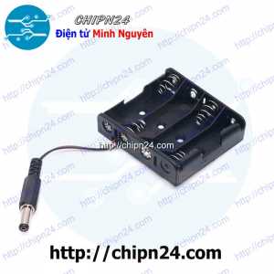 Hộp Đế pin 4 viên AAA