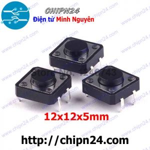 [10 cái] (F66) Nút nhấn 4 chân 12x12x5mm