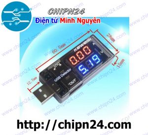 Thiết bị Đo dòng áp cổng USB V2 (2 Màn hình)