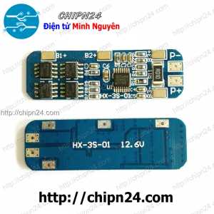 Mạch sạc bảo vệ pin 18650 3 cell 10A