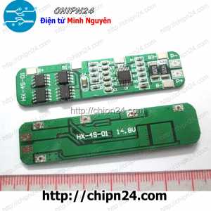 Mạch sạc bảo vệ pin 18650 4 cell 10A
