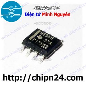 IC Dán NE555 SOP-8 (SMD) (NE555DR 555) (IC tạo xung vuông)