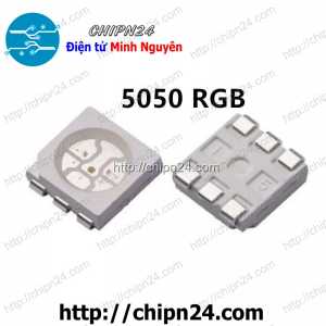 [10 con] (G35.1) Led Dán SMD 5050 7 Màu RGB