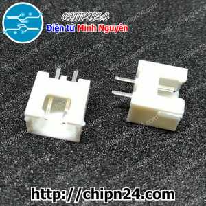 [10 cái] Header 2P XH2.54-2P Đực Thẳng