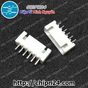 [10 cái] Header 6P XH2.54-6P Đực Thẳng