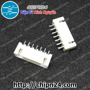 [10 cái] Header 7P XH2.54-7P Đực Thẳng