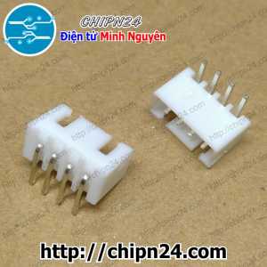 [10 cái] Header 4P XH2.54-4P Đực Cong