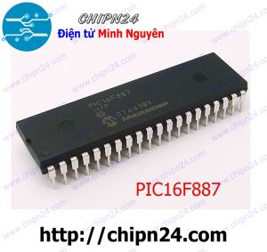 [DIP] IC PIC16F887-I/P DIP-40 (PIC 16F887-I/P PIC16F887)