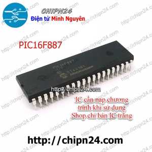 (DIP) IC PIC16F887-I/P DIP-40 (PIC 16F887-I/P PIC16F887)
