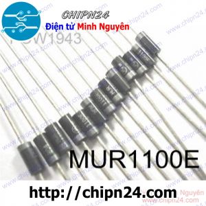 Diode MUR1100 DO-4 1A 1000V (MUR1100E MUR 1100) [Diode Schottky]
