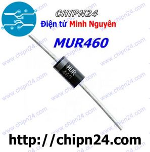 [DIP] Diode MUR460 DO-201 4A 600V (MUR 460) [Diode Schottky]