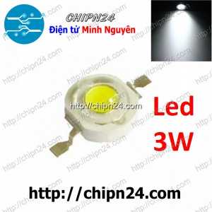(K117) Led 3W Trắng Sáng Luxeon